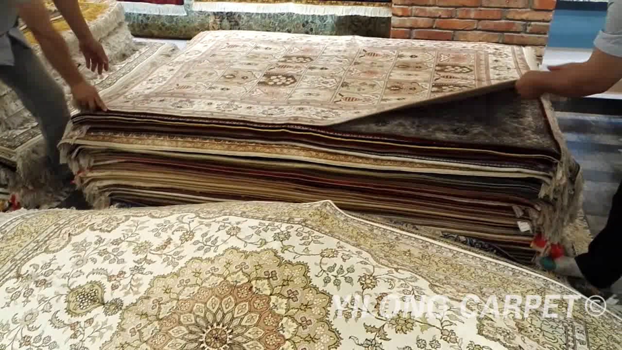 Hand Made Persian Rugs Qum Handmade Carpet