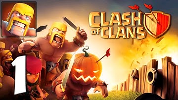 Clash of Clans - Mobile Gameplay Walkthrough Part 1 (iOS, Android)
