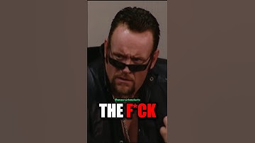 The Undertaker is FURIOUS #undertaker #ricflair #therock #stonecold #tripleh #wwe #ufc #jre #mma