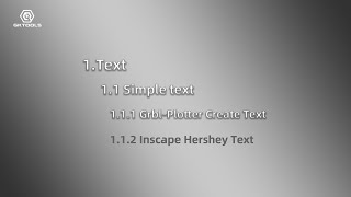 1.1.2 GKTOOLS® GKDraw Inscape Hershey Text