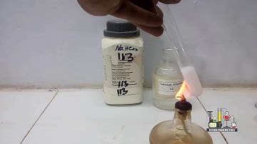 Sodium Bicarbonate and Calcium Chloride