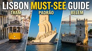 Lisbon Top 15 + Transport Guide 🇵🇹 Trams, Metro &amp; Landmarks 4K