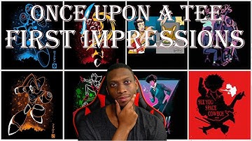 Once Upon A Tee First Impressions: Space Cowboy and Mega Man Collection!