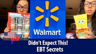 Woman shows off the different holiday items that are EBT eligible from Walmart