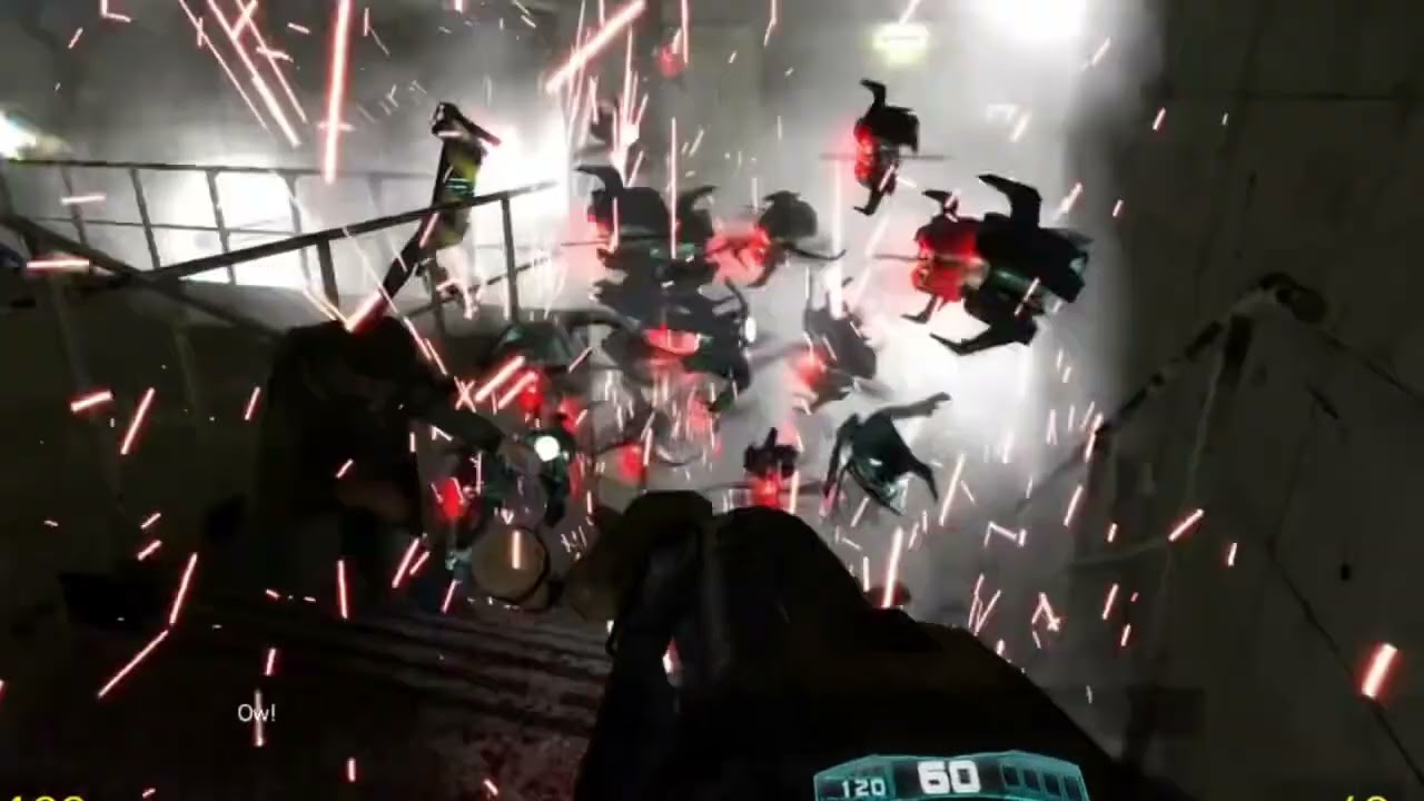 Fighting manhacks gmod