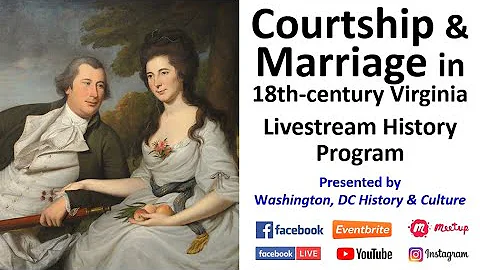 Courtship and Marriage in 18th-century Virginia - ...