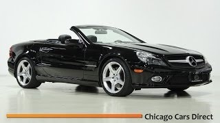 Chicago Cars Direct Presents a 2011 Mercedes-Benz SL550 Roadster. Black\/Black. - #164674
