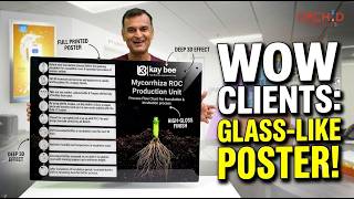 Stop Pasting Cheap Paper Posters Upgrade Your Office Walls with This Glass-like Acrylic Print