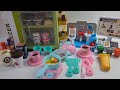 13 Minutes Satisfying with Unboxing Smart Store Cash Register ＆ Appliance Playset ASMR | Review Toys