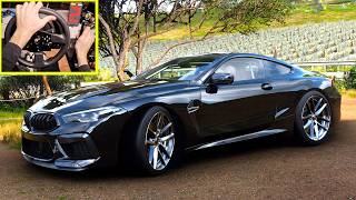 BMW M8 Competition Coupe  - Forza Horizon 5 | Thrustmaster T300RS Steering Wheel