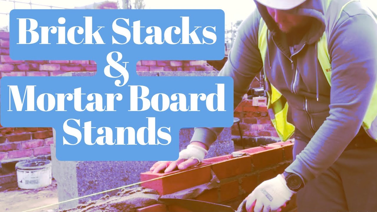 Bricklaying Vlog Brick & Block Garage (Heritage Blend) Brick Stacks