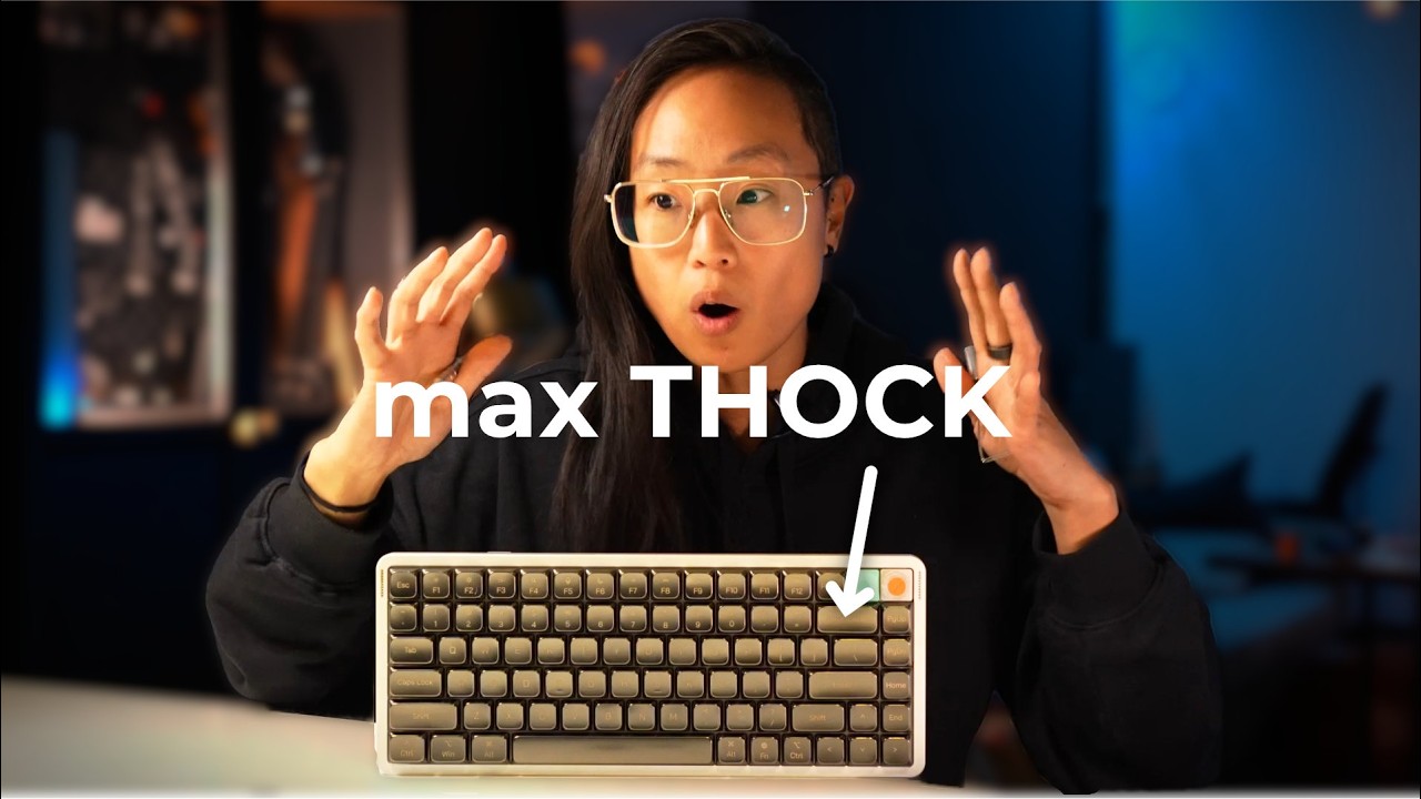 Металлические колпачки для клавиш AweKeys Air на моей низкопрофильной клавиатуре: вот что изменил...