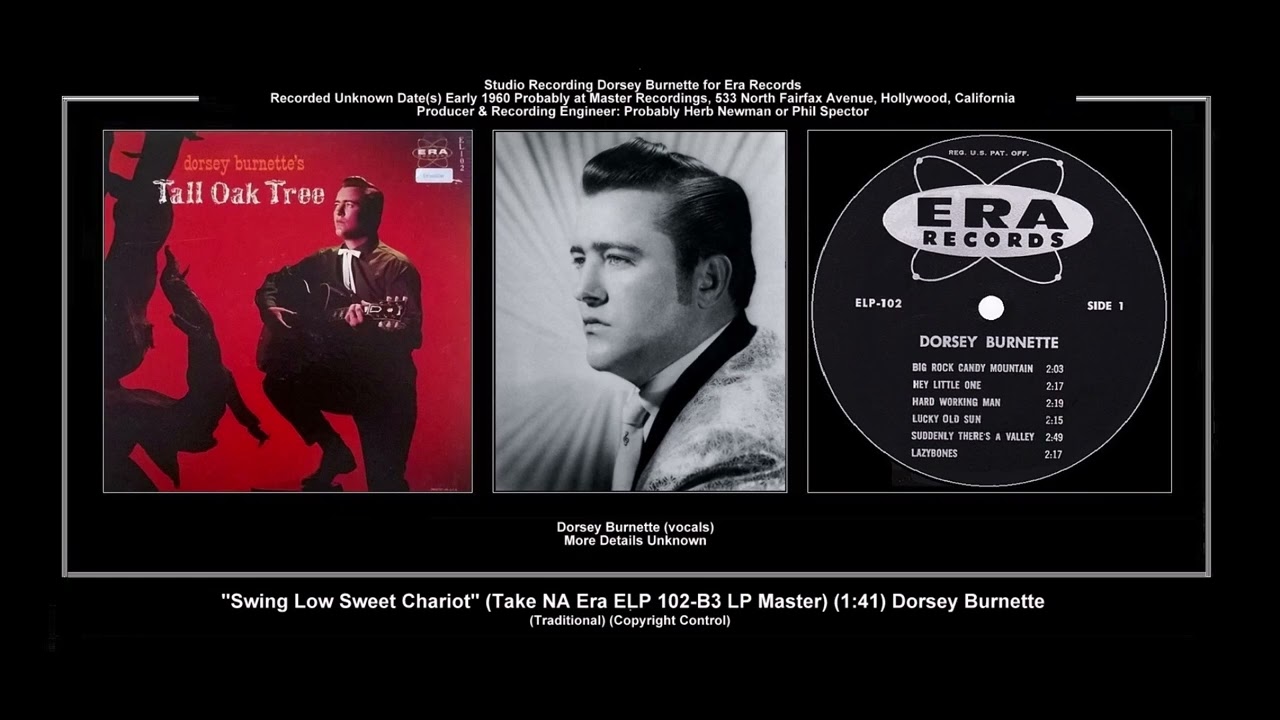 洋楽 L o r i G o l d 1960) Era ELP 102-B3 ''Swing Low Sweet Chariot'' (Take NA LP