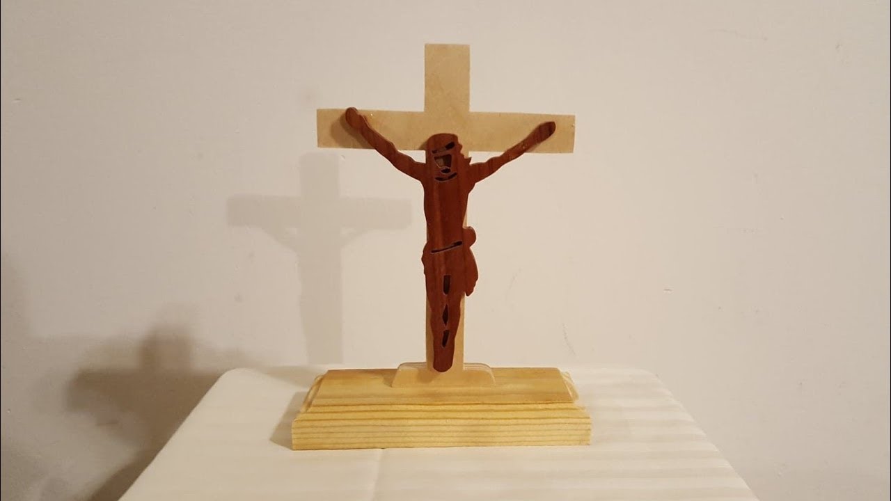 Christmas 2018 Scroll Saw Jesus Cross // How To YouTube