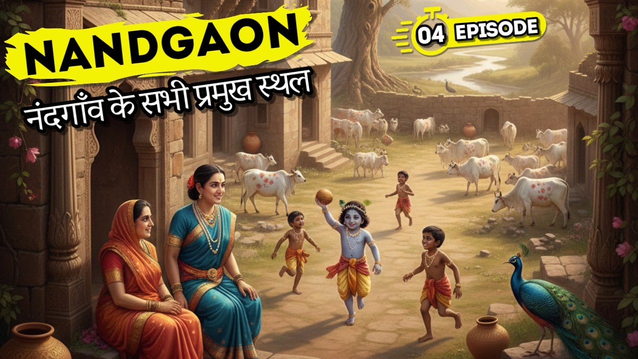 Nandgaon Darshan | Shri Krishna's Village Complete Tour | Nandgaon Mathura Darshan