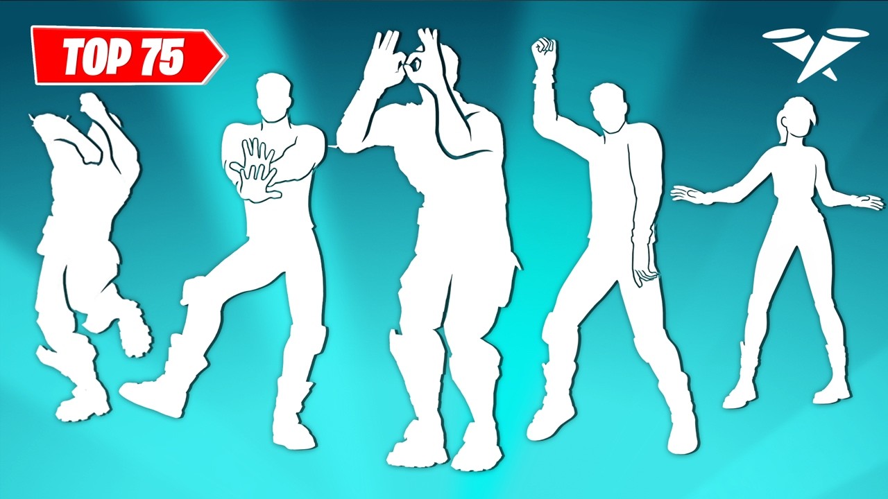 Top 75 Icon Series Dances & Emotes in Fortnite | Chapter 1-6 - YouTube