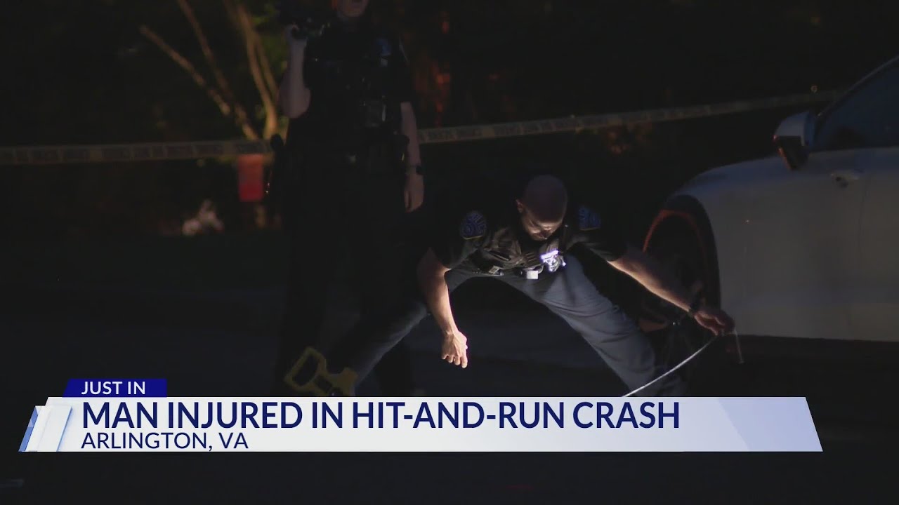 Arlington police: Man seriously hurt in hit-and-run - YouTube