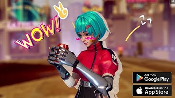 Cyber Crash Early Access Gameplay (Android)