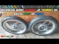 Review Ban 80/80 dan 90/80 ring 17 di velg ukuran 215 dan 250 | ban donat