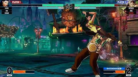 KOF XV | Luong & Iori & Shermie 💥 Dolores & Antonov & King | CPU vs CPU AI vs AI