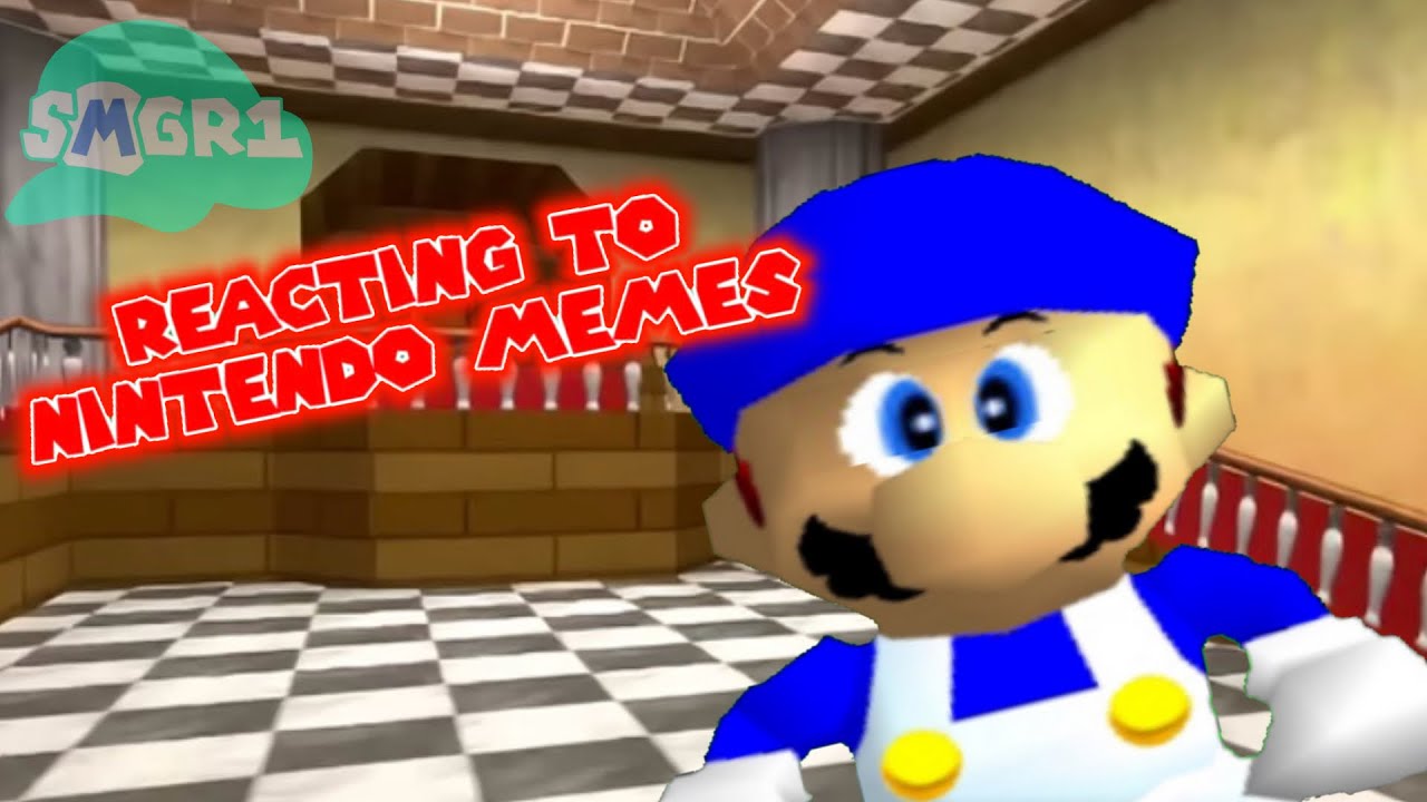 SMGR1: SMG4 reacts to nintendo memes (sm64 blooper)