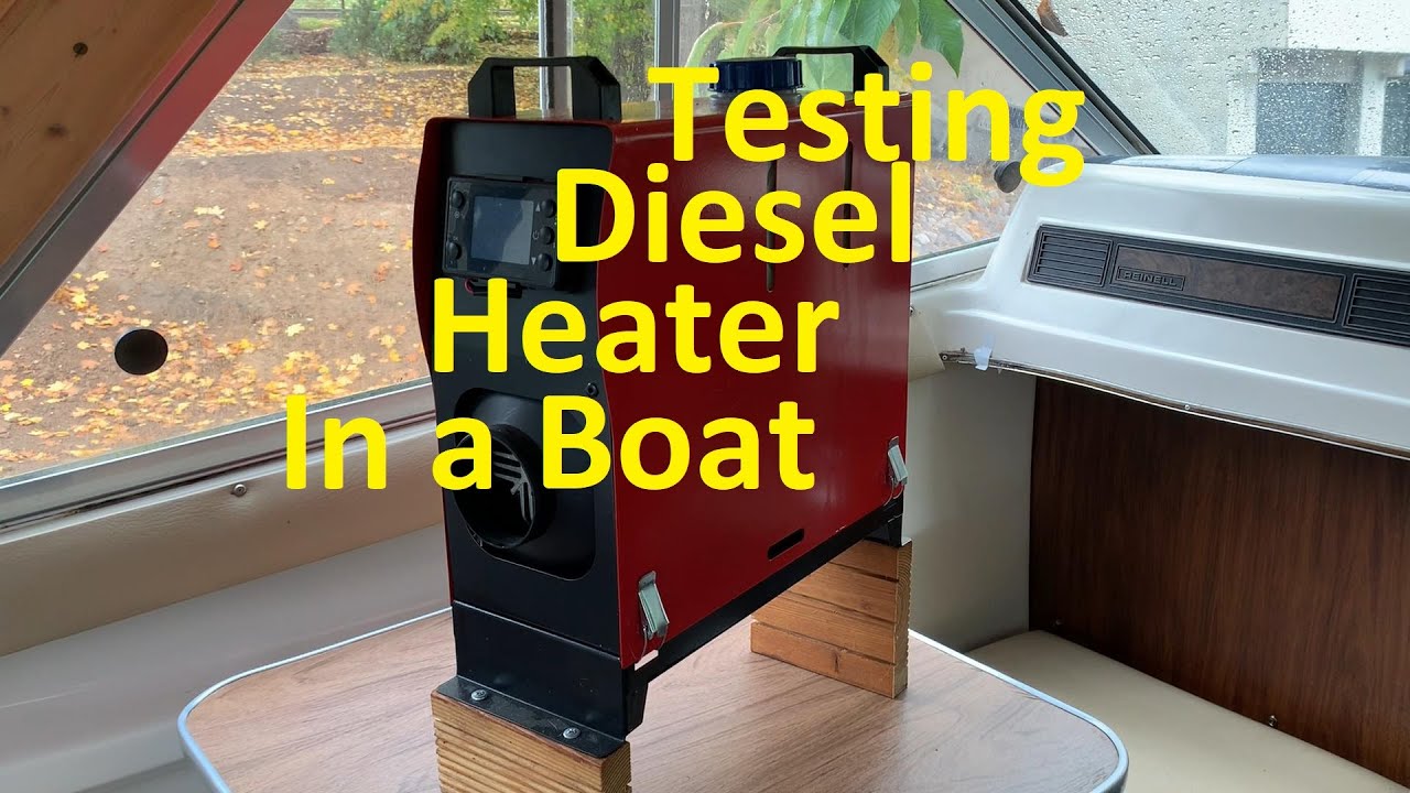 Проверка дизельного обогревателя в лодке