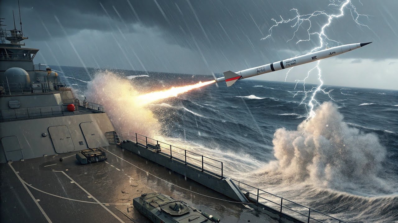 Donnerkeil Die neue Anti-Schiffswaffe im Ozeansturm Realistischer Nachrichtenbericht