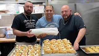 Surprised my friends at Zeppieri bakery made a nice sandwich and brought it to them