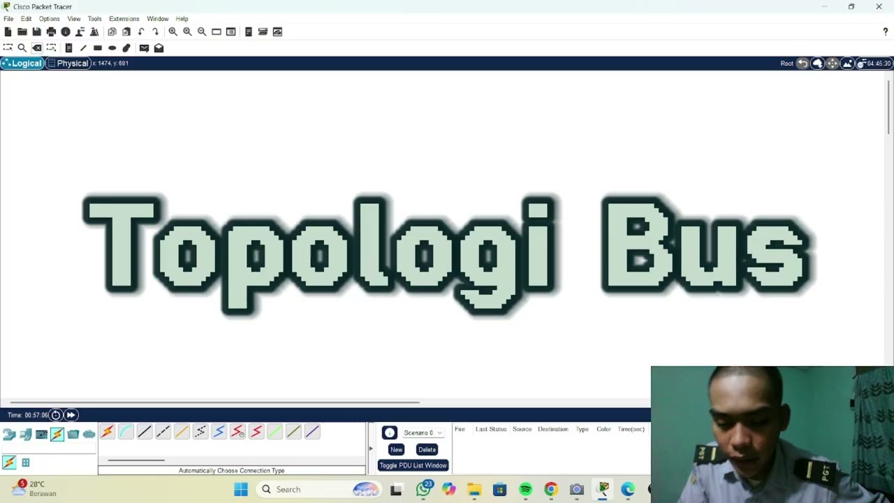 Cara Membuat Topologi Jaringan Komputer