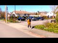 Everett washington  street clips on a sunny day