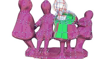 Hexahedral Mesh Re-parameterization from Aligned Base-Complex (SIGGRAPH 2015)