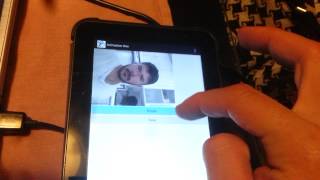 Blinking n rotating with android