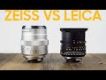 LEICA 35 1.4 SUMMILUX FLE VS ZEISS 35 1.4 DISTAGON ZM