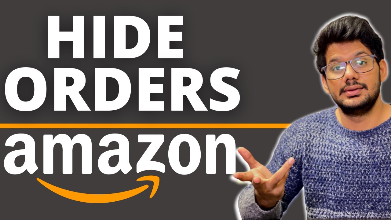 Hide amazon order on phone | hide amazon order in app | How to hide amazon orders on mobile