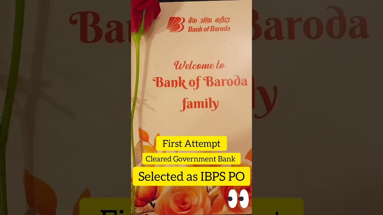 My First Day at Bank of Baroda 😱 | Life Changing Moment 
