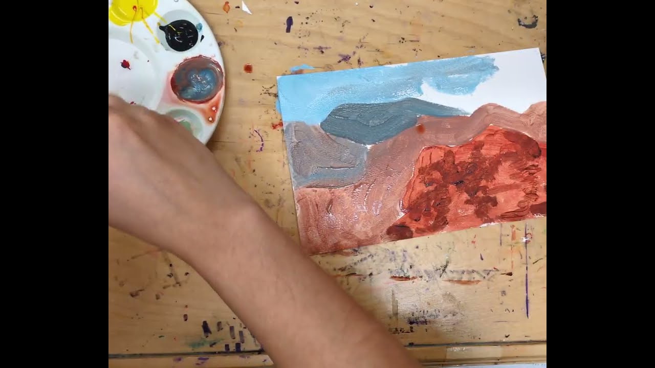 Atmospheric Perspective Painting 