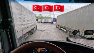 Truck Life  Weekend of Waiting in Turkey, Ordering Food to Truck, New Load, New Gümrük.