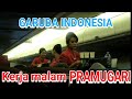 Terbang malam bersama Pramugari Cantik Garuda Indonesia Jakarta to Makassar