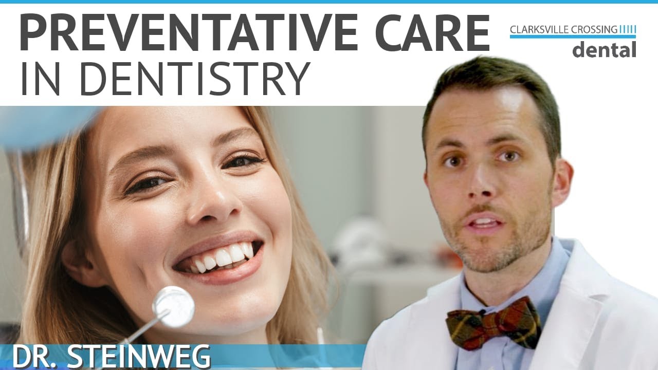 Preventative care in DENTISTRY 🪥 Dr. Christopher Collin Steinweg