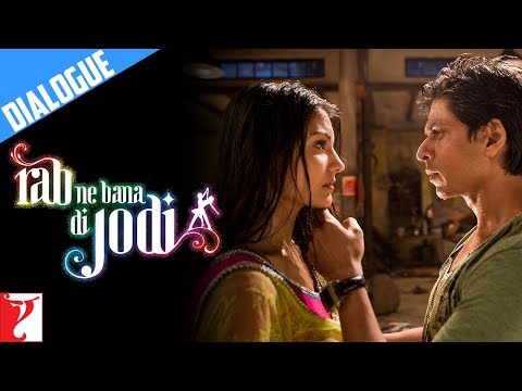 Dialogue | Bhaag Chaliye Mere Saath | Rab Ne Bana Di Jodi | Shah Rukh Khan | Anushka Sharma