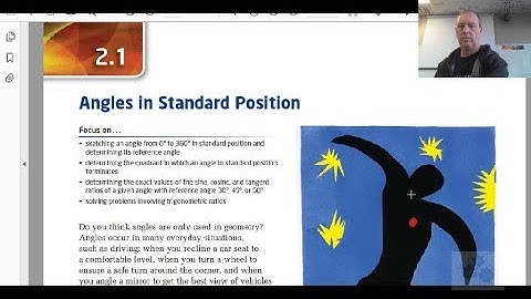 PC 20 2.1 Angles in Standard Position
