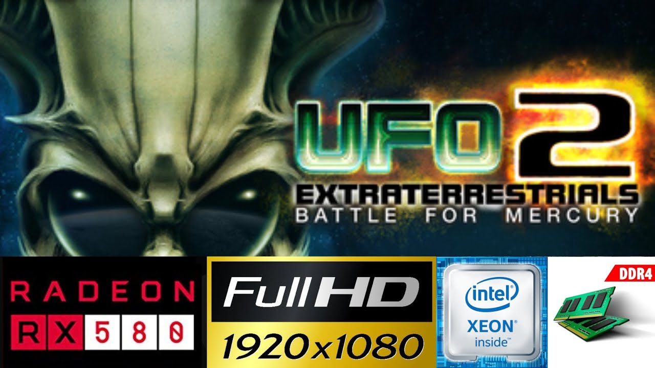 UFO2: Extraterrestrials – Battle for Mercury Gameplay Video