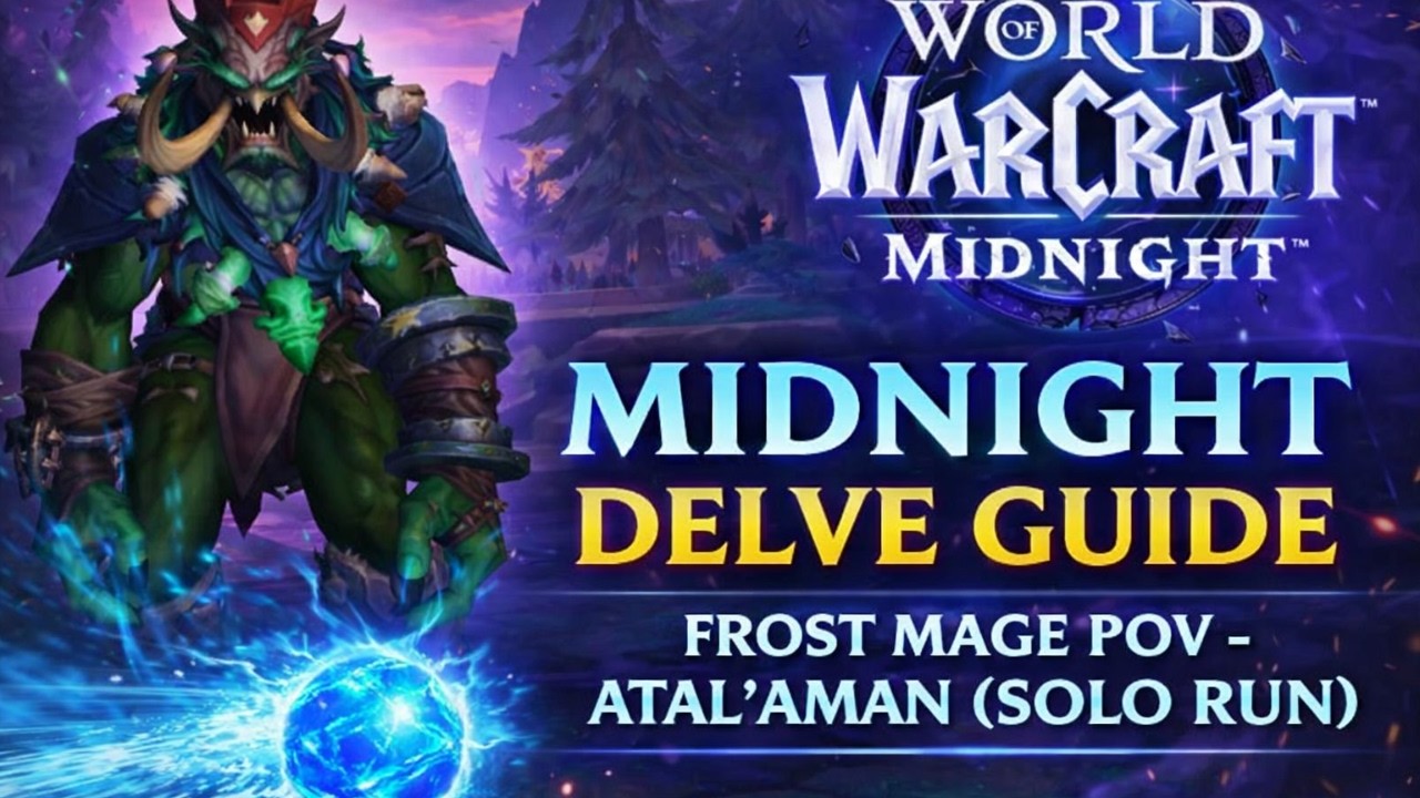 WoW Midnight Delve Guide | Frost Mage POV – Atal'Aman (Solo Run) - YouTube