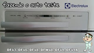 Como fazer auto teste refrigerador DF43, DF46, DF48, DFW48, DF49, DF49A, Electrolux