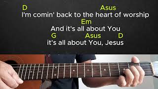 Heart of worship Guitar Tutorial with Chords and Lyrics`