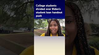 College students react: How do you feel about Biden's student loan handout?