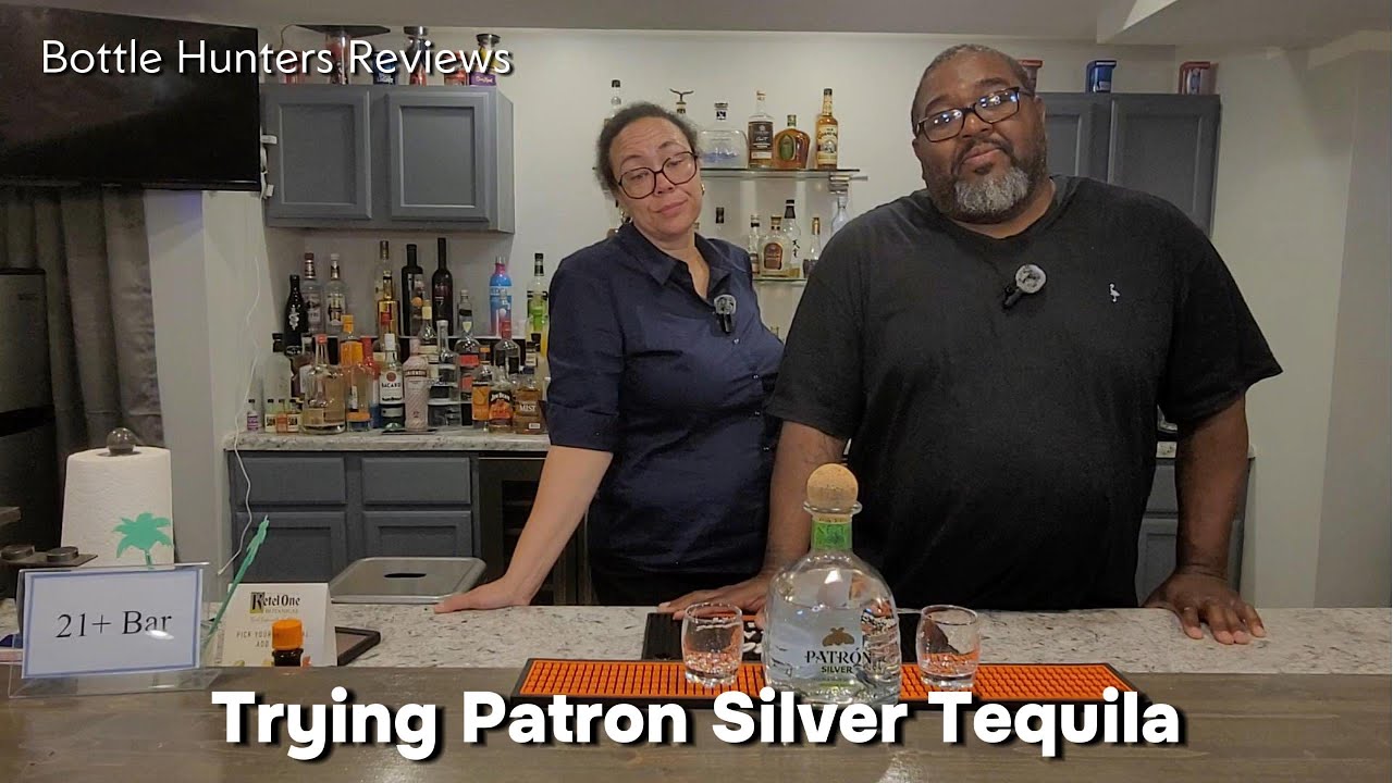 Trying Patron Silver Tequila 
