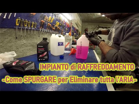 Video: Come si spurga il liquido di raffreddamento con una vite di spurgo?