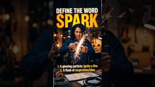 What does word Spark mean? #learnvocabulary #english #ielts #education