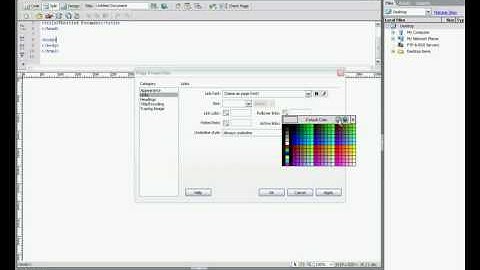 Removing link underline in Dreamweaver CS3